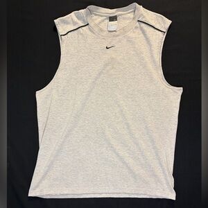 Nike Men's Light Gray Tank Top